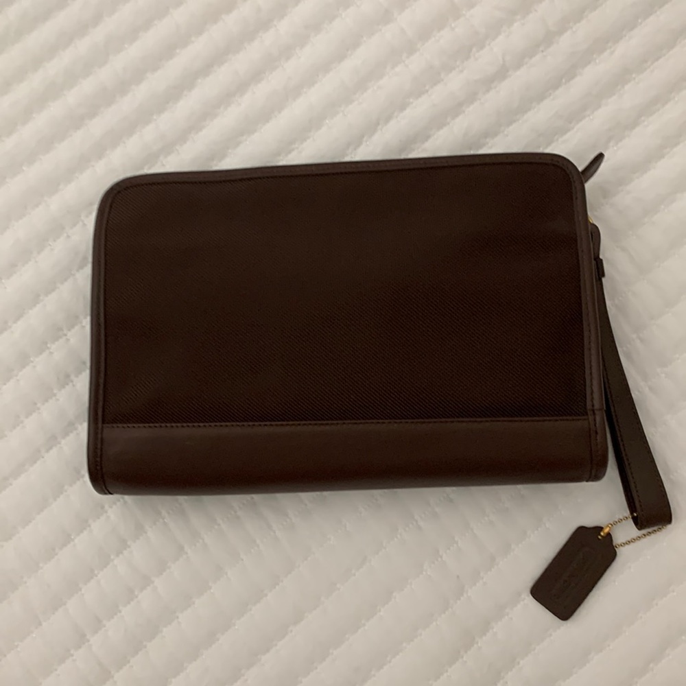 Coach mens carrying pouch